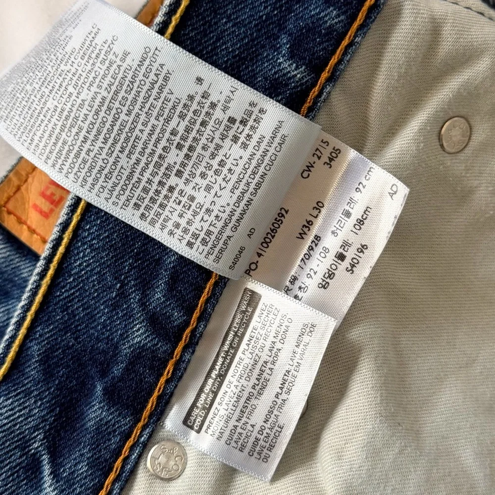 Levi's Men's Straight-Leg Dark Indigo Jeans